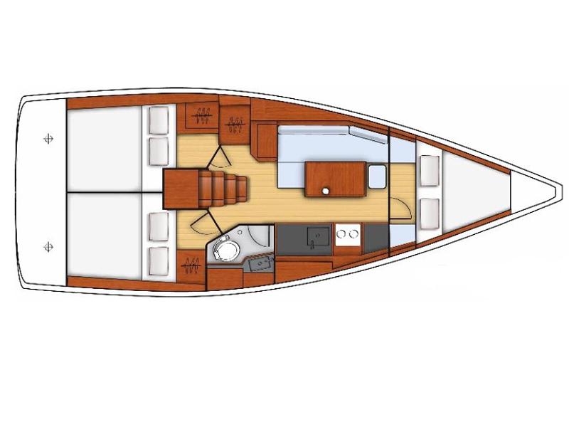 Book yachts online - sailboat - Oceanis 35 - Vendy - rent