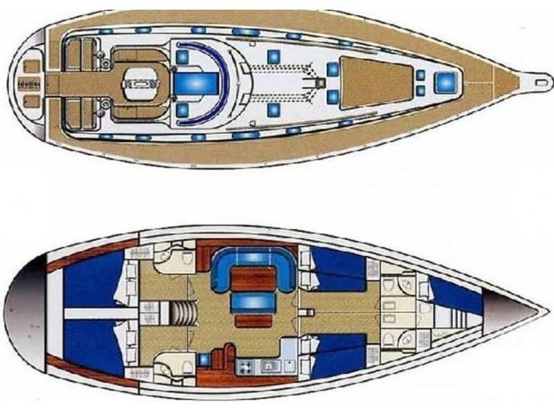 Book yachts online - sailboat - Ocean Star 51.2. - Joseph - rent