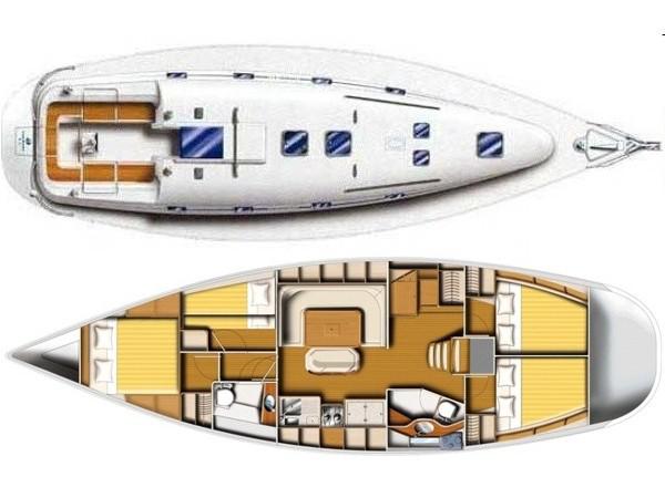 Book yachts online - sailboat - Harmony 47 - Marina - rent