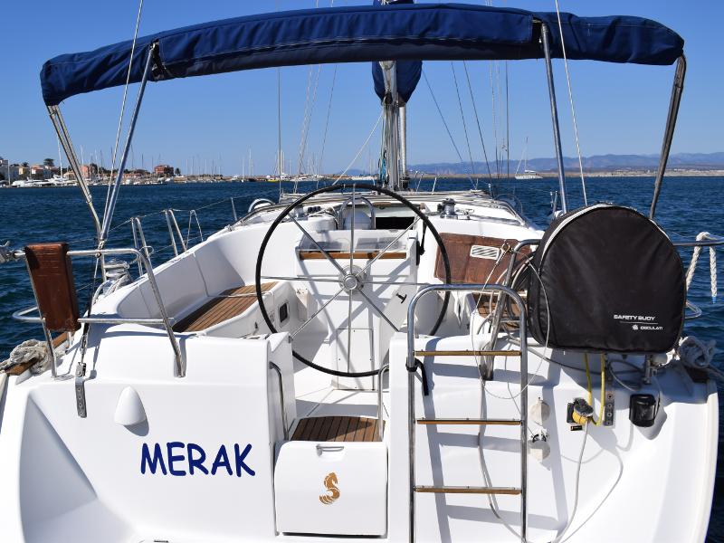 Book yachts online - sailboat - Oceanis 411 - Merak - rent