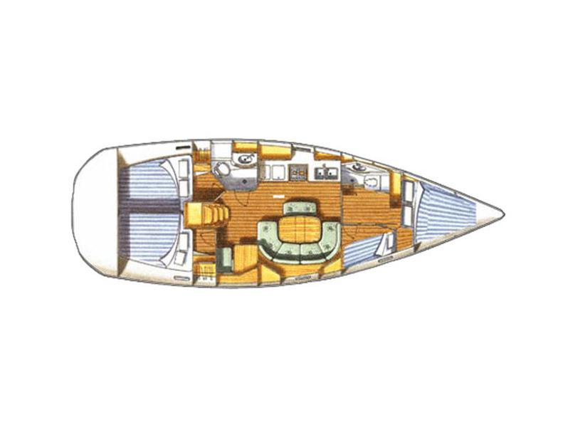 Book yachts online - sailboat - Oceanis 411 - Merak - rent