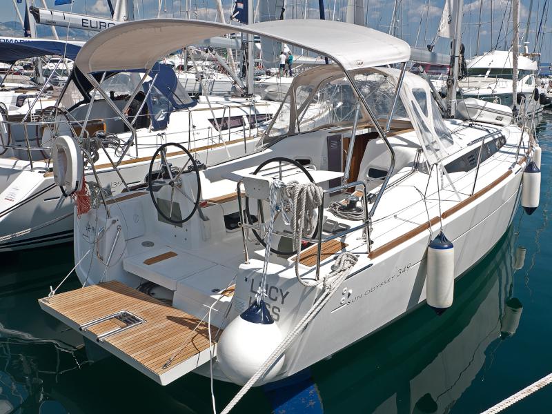 Book yachts online - sailboat - Sun Odyssey 349 - Lucy Kiss - rent