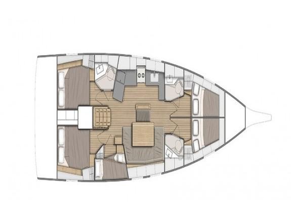 Book yachts online - sailboat - Oceanis 46.1 - 5 cabin version - Okiroi - rent