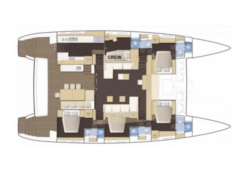 Book yachts online - catamaran - Lagoon 62 - 4 cabin version - Carpe Diem - rent