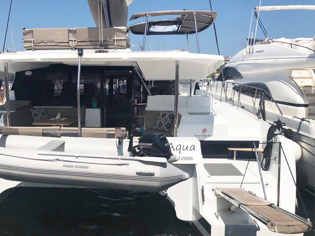 Book yachts online - catamaran - Fountaine Pajot 47 SAONA(GEN,AC,WATERMAKER) - Aqua - rent