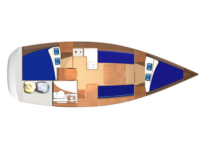 Book yachts online - sailboat - Dufour 325 - Bijoux - rent