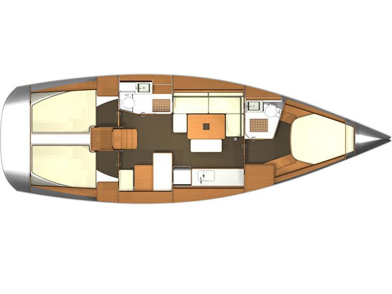 Book yachts online - sailboat - Dufour 405 BM - Pangaea  - rent