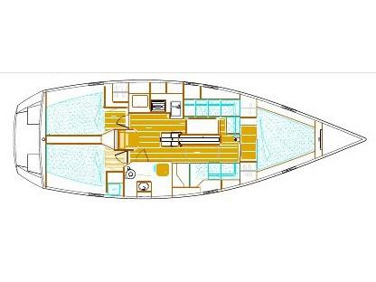 Book yachts online - sailboat - Ovni 395 - Gorgo - rent