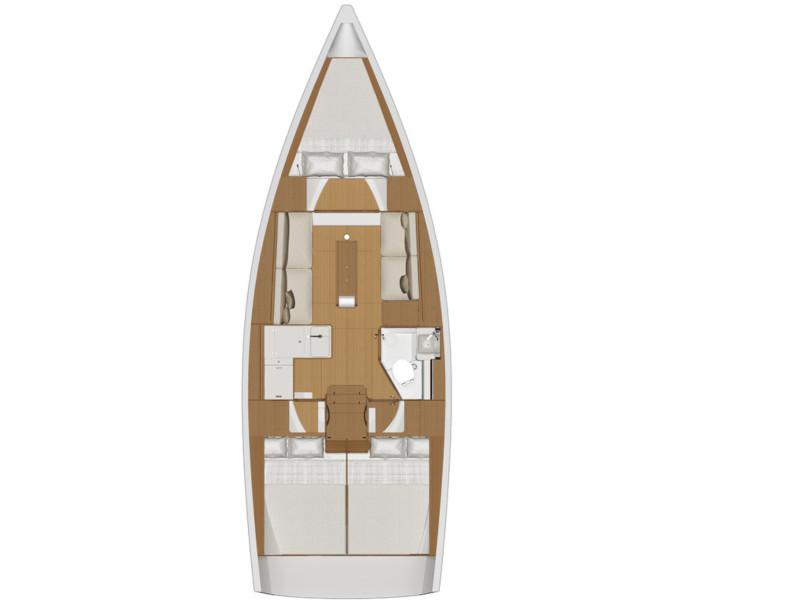 Book yachts online - sailboat - Dufour 360 Grand Large - Tidal Bay - rent