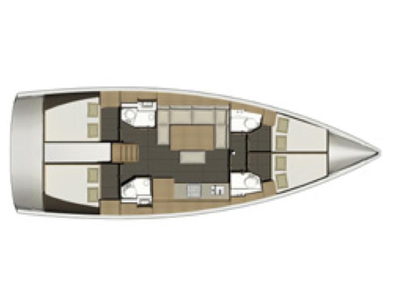 Book yachts online - sailboat - Dufour 460 Grand Large - Odyssea - rent