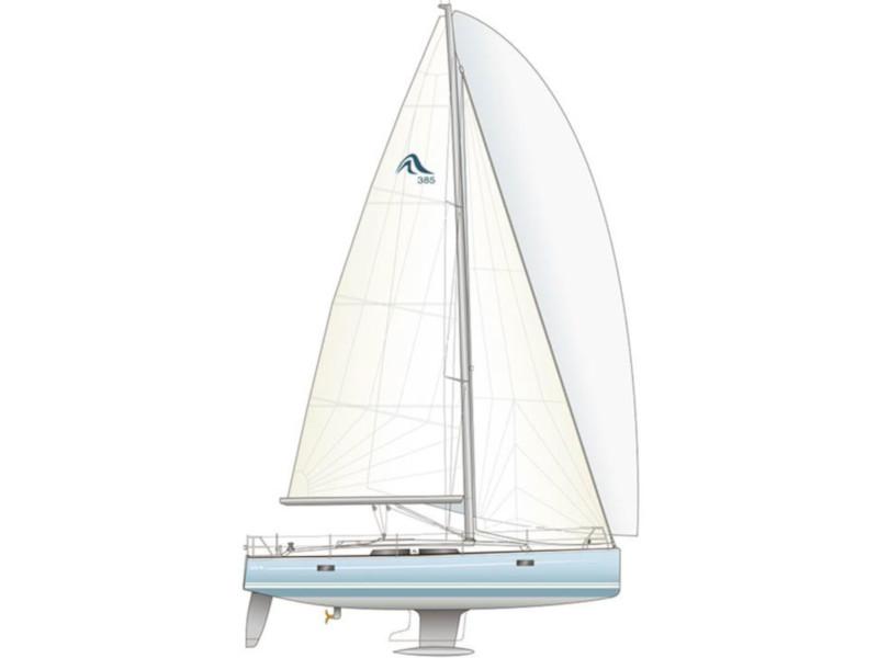 Book yachts online - sailboat - Hanse 385 - Pagode - rent