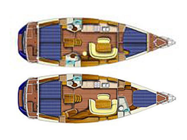 Book yachts online - sailboat - Sun Odyssey 45.2 - Saita (refit 2020) - rent