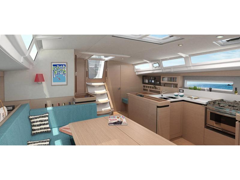 Book yachts online - sailboat - Sun Odyssey 490 (5 cab/3 wc) - Aqua Fun - rent