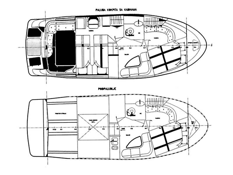 Book yachts online - motorboat - Mirakul 30 Sport - Laura III - rent