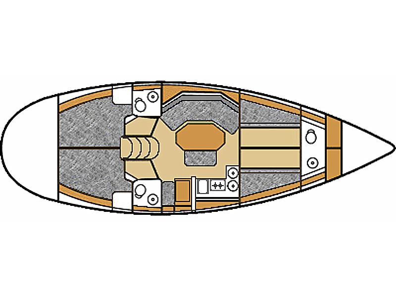 Book yachts online - sailboat - Elan 431 - SCORPIO - rent