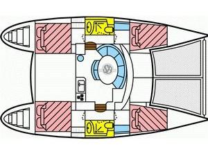 Book yachts online - catamaran - Lagoon 380 S2 - Platin - rent