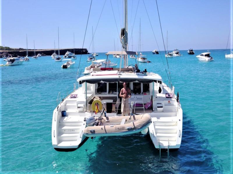 Book yachts online - catamaran - Lagoon 450 - Allegra - rent