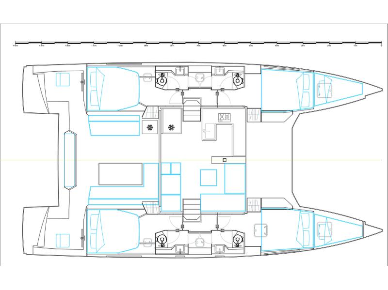 Book yachts online - catamaran - Nautitech 46 Fly - Sithonia - rent