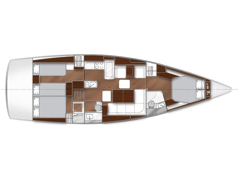 Book yachts online - sailboat - Bavaria Vision 46 Owner's Version - Ianos - rent