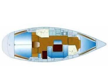 Book yachts online - sailboat - Bavaria 40 - Alegria - rent