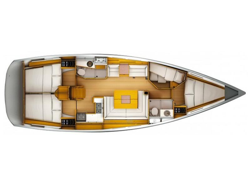 Book yachts online - sailboat - Sun Odyssey 439 - Gael - rent