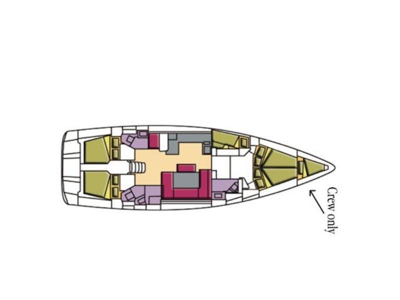 Book yachts online - sailboat - Oceanis 51.1 - Altair - rent