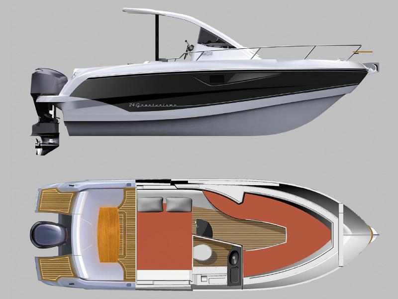 Book yachts online - motorboat - Salpa 24 GT - GT II - rent