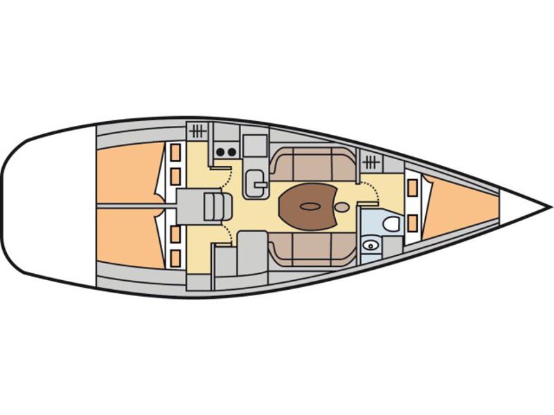 Book yachts online - sailboat - First 40.7 - Enif - rent