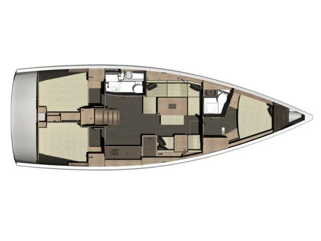 Book yachts online - sailboat - Dufour 410 Grand Large - MISTRAL new sails 2018 - rent