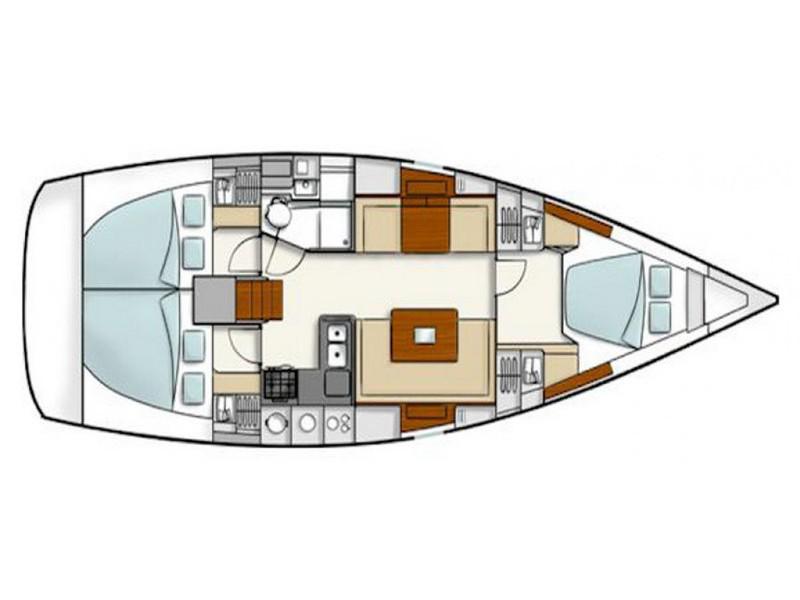 Book yachts online - sailboat - Hanse 400 - Nauticum (!!!from Monday. FREE WIFI) - rent