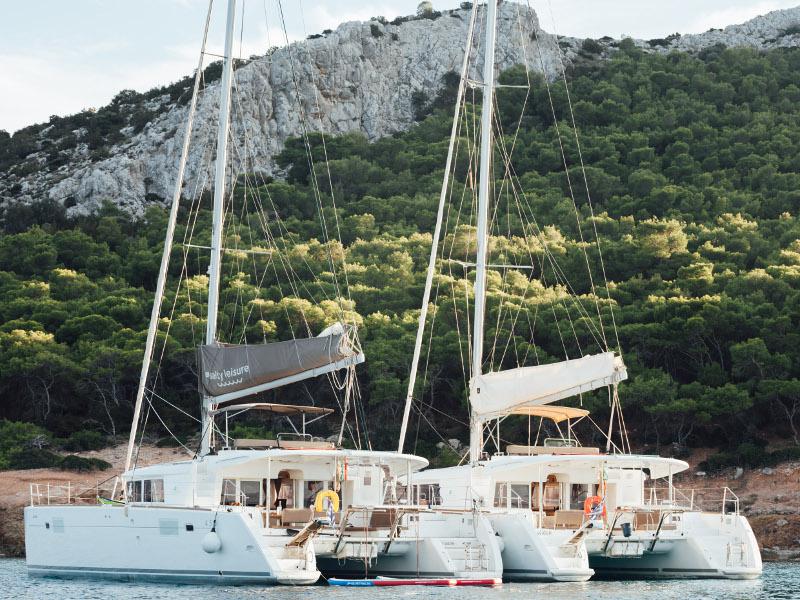 Book yachts online - catamaran - Lagoon 450 - Poseidon - rent