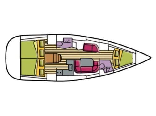 Book yachts online - sailboat - Sun Odyssey 42i - Nihal (TFS) - rent