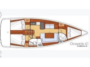 Book yachts online - sailboat - Oceanis 41 - Sea Lion (PMI) - rent