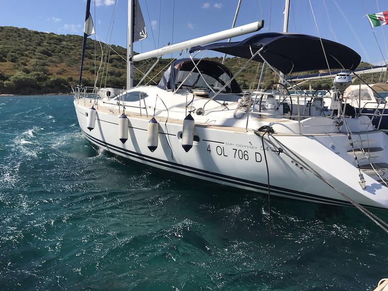 Book yachts online - sailboat - Sun Odyssey 54 DS - Cassiopea II - rent