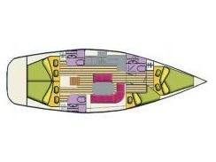 Book yachts online - sailboat - Oceanis Clipper 423 - Fomalhaut - rent