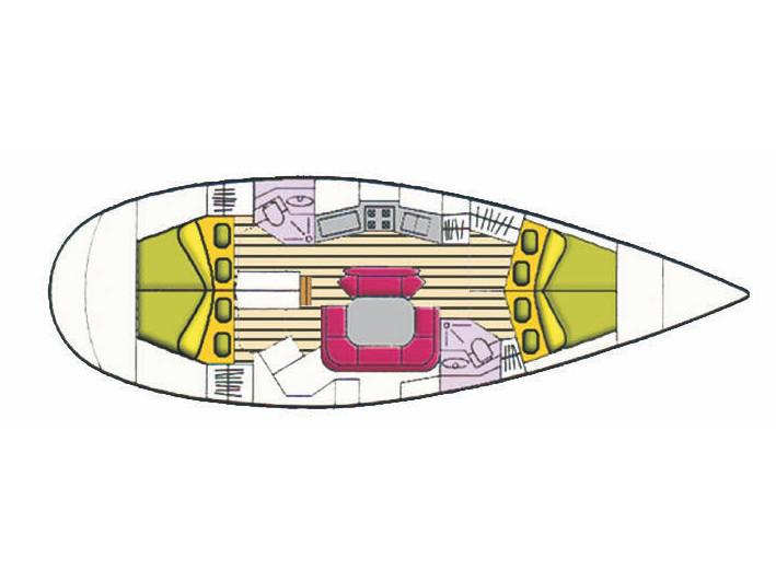 Book yachts online - sailboat - Sun Odyssey 45.2 Dubhe - Dubhe - rent