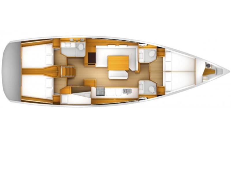 Book yachts online - sailboat - Sun Odyssey 519 - Ekaterina - rent