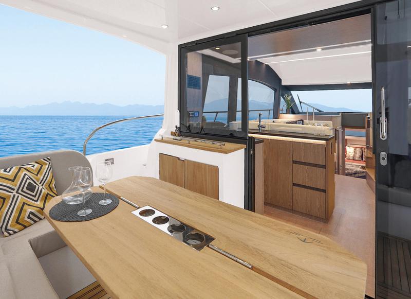 Book yachts online - motorboat - Sealine F430 - BLUE LAGOON - rent