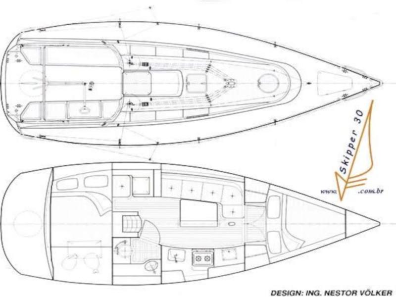 Book yachts online - sailboat - Skipper 30 - Paraiso - rent