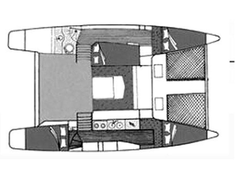 Book yachts online - catamaran - Seawind 1000 - Aurora - rent