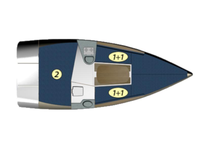 Book yachts online - sailboat - Maxus 22 Standard - IRIS - rent