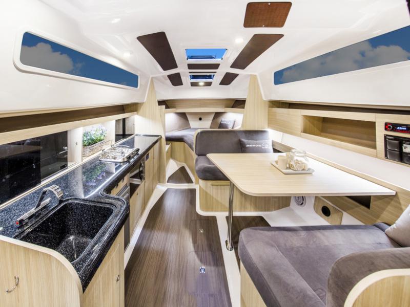 Book yachts online - motorboat - Nexus Revo 870 Prestige +/1cab - SOL - rent