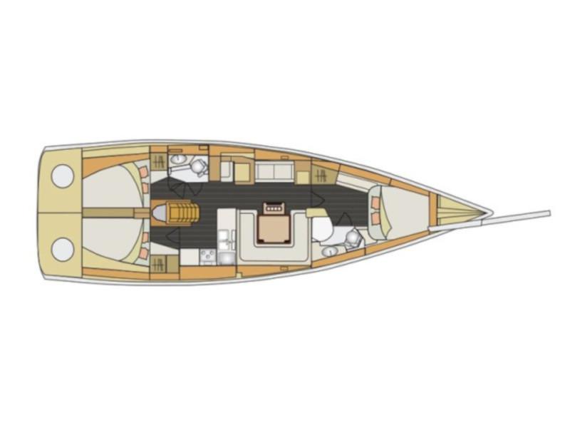 Book yachts online - sailboat - Elan 450 Performance - Eviva I - rent