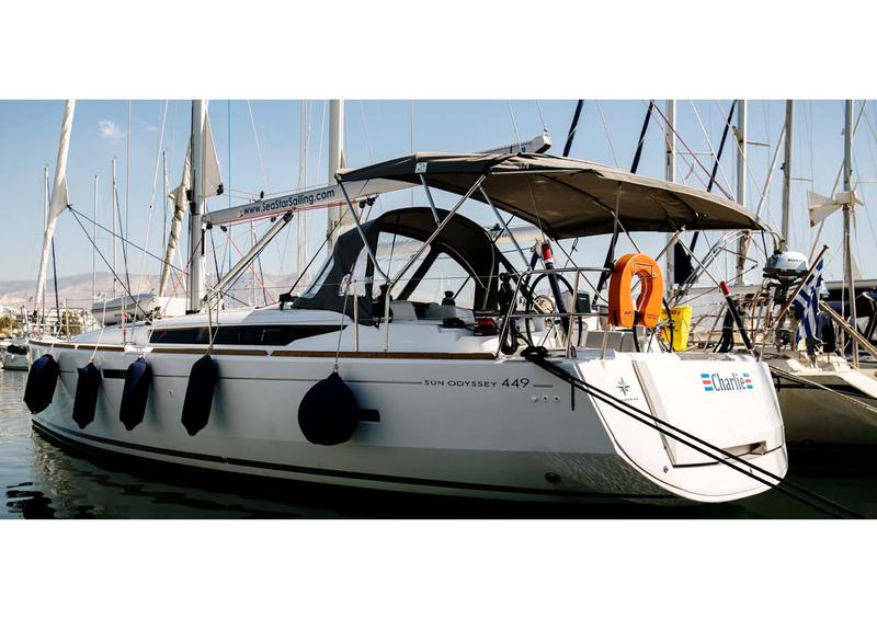 Book yachts online - sailboat - Sun Odyssey 449 - Charlie - rent