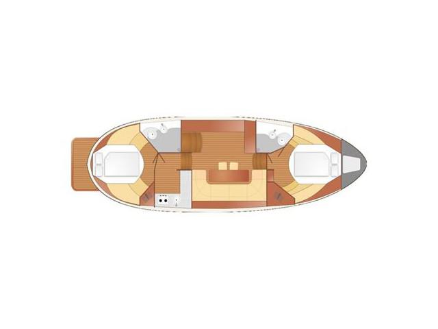 Book yachts online - motorboat - Nautiner 40.2 AFT - Nautiner 40.2 AFT - rent