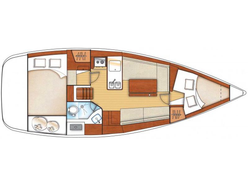 Book yachts online - sailboat - Oceanis 31 - Moody Blues - rent