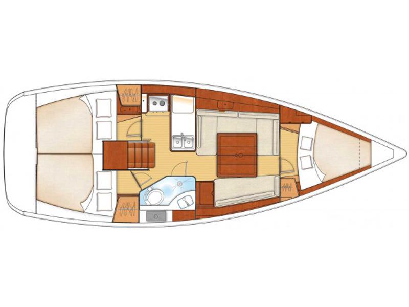 Book yachts online - sailboat - Oceanis 34 - Pink Floyd - rent