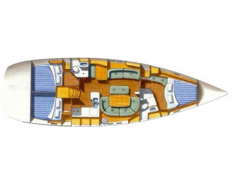 Book yachts online - sailboat - Oceanis 473 - Katerina - rent