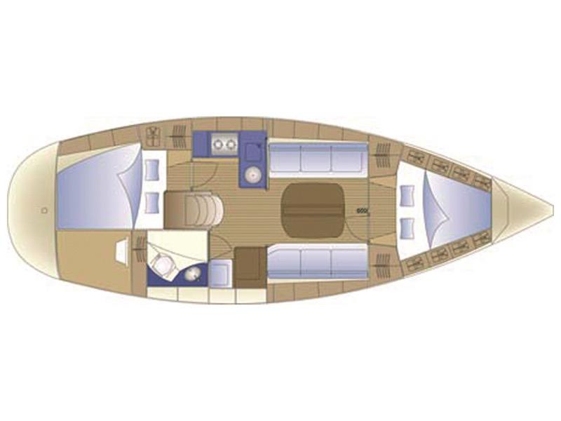 Book yachts online - sailboat - Bavaria 31 Cruiser - MALA  - rent