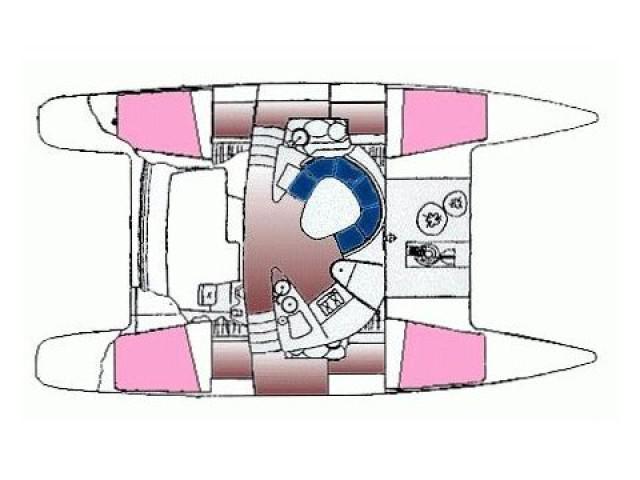 Book yachts online - catamaran - Athena 38 (4+2 cab) - SWAN - rent